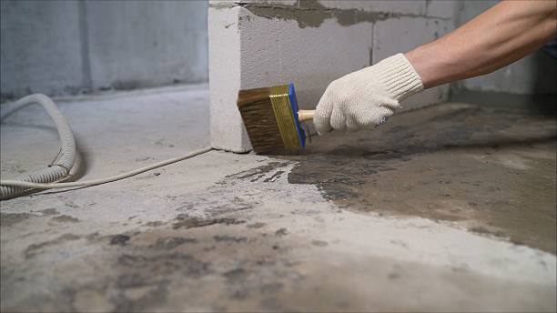 SJ Waterproofing Pros Crawl Space Encapsulation coverage map for Russiaville, IN and surrounding area